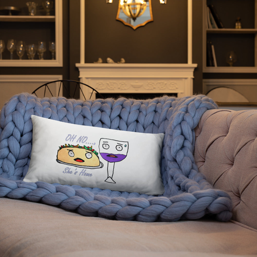Basic Pillow - Tacos & Wine HD